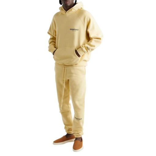 FEAR OF GOD ESSENTIALS CREAM CORE COLLECTION TRACKSUIT