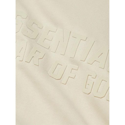 FEAR OF GOD ESSENTIALS CREAM EGG SHELL HOODIE FW22