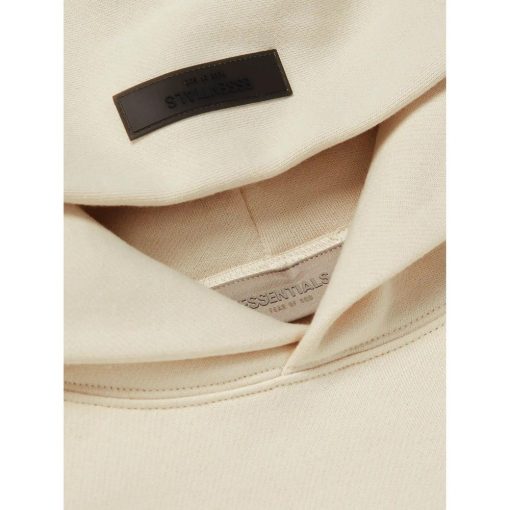 FEAR OF GOD ESSENTIALS CREAM EGG SHELL HOODIE FW22