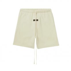 FEAR OF GOD ESSENTIALS CREAM EGG SHELL SHORT SET FW22