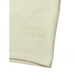 FEAR OF GOD ESSENTIALS CREAM EGG SHELL SHORT SET FW22