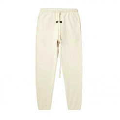 FEAR OF GOD ESSENTIALS CREAM EGG SHELL TRACKSUIT FW22