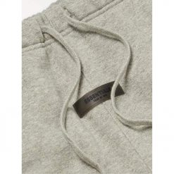 FEAR OF GOD ESSENTIALS DARK HEATHER OATMEAL SWEATPANTS SS22