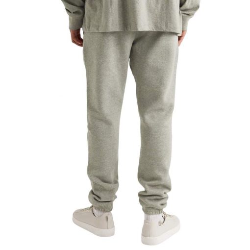 FEAR OF GOD ESSENTIALS DARK HEATHER OATMEAL SWEATPANTS SS22