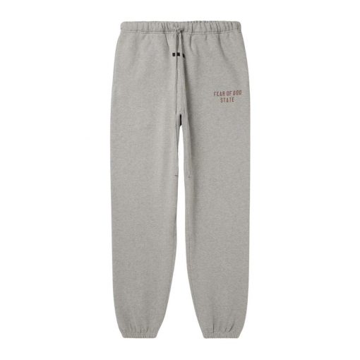 FEAR OF GOD ESSENTIALS DARK HEATHER STATE TRACKSUIT