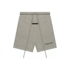 FEAR OF GOD ESSENTIALS HEATHER OATMEAL CORE COLLECTION SHORT SET