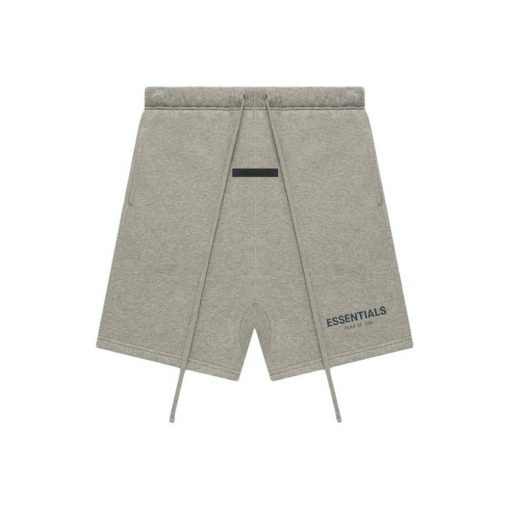 FEAR OF GOD ESSENTIALS HEATHER OATMEAL CORE COLLECTION SHORT SET