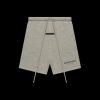 FEAR OF GOD ESSENTIALS HEATHER OATMEAL CORE COLLECTION SHORTS