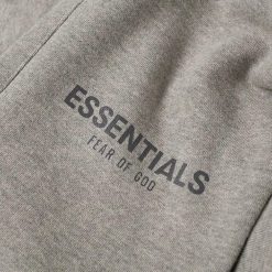 FEAR OF GOD ESSENTIALS HEATHER OATMEAL SWEATPANTS SS21