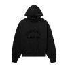 FEAR OF GOD ESSENTIALS JET BLACK ARCH LOGO TRACKSUIT SS23