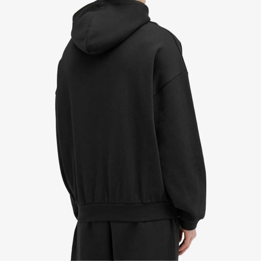 FEAR OF GOD ESSENTIALS JET BLACK TAB HOODIE SS24