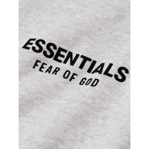 FEAR OF GOD ESSENTIALS LIGHT HEATHER GREY SWEATPANTS FW24