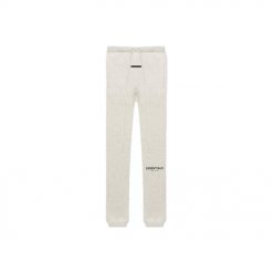 FEAR OF GOD ESSENTIALS LIGHT HEATHER OATMEAL CORE COLLECTION TRACKSUIT