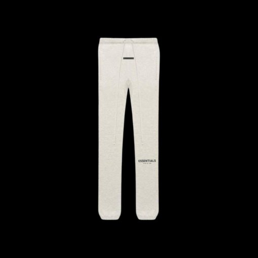 FEAR OF GOD ESSENTIALS LIGHT HEATHER OATMEAL SWEATPANTS