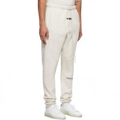 FEAR OF GOD ESSENTIALS LIGHT HEATHER OATMEAL SWEATPANTS