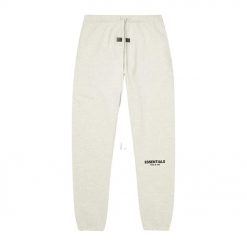 FEAR OF GOD ESSENTIALS LIGHT HEATHER OATMEAL TRACKSUIT SS22