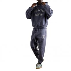 FEAR OF GOD ESSENTIALS MARINE BLUE TRACKSUIT