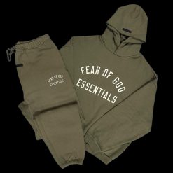 FEAR OF GOD ESSENTIALS MILITARY TRACKSUIT