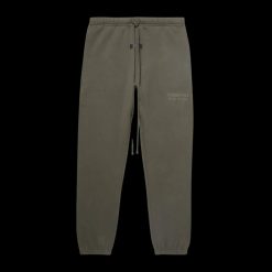 FEAR OF GOD ESSENTIALS OFF BLACK SWEATPANTS FW22