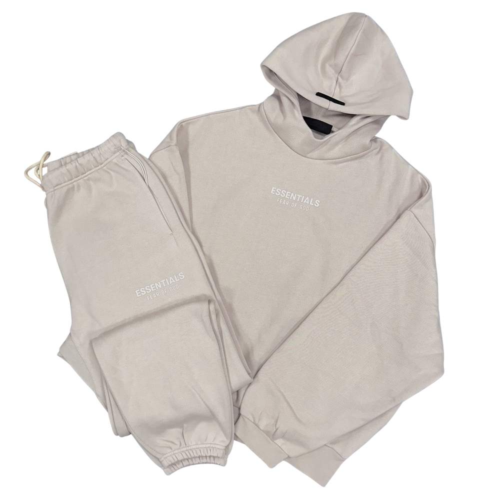 FEAR OF GOD ESSENTIALS SILVER CLOUD TRACKSUIT FW23