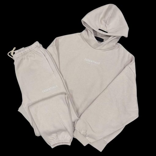 FEAR OF GOD ESSENTIALS SILVER CLOUD TRACKSUIT FW23