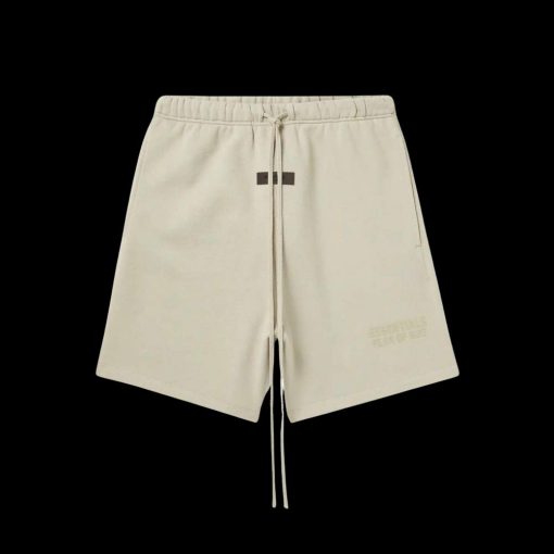 FEAR OF GOD ESSENTIALS SMOKE GREY SHORTS FW22