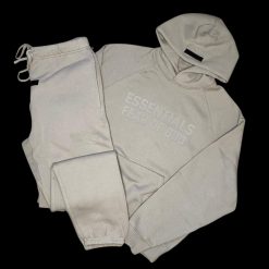 FEAR OF GOD ESSENTIALS SMOKE GREY TRACKSUIT FW22