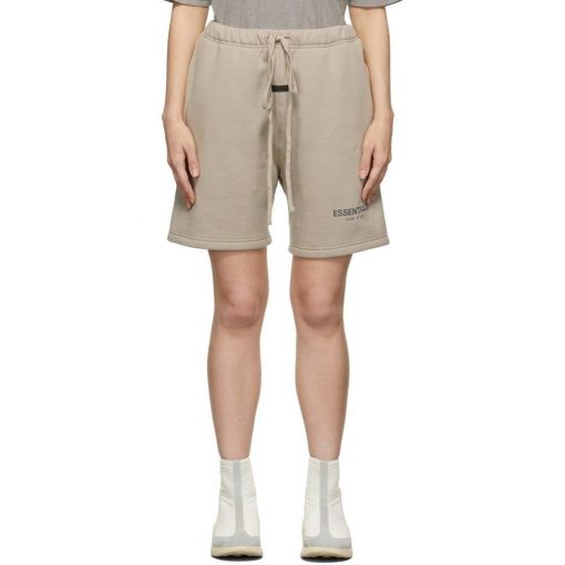 FEAR OF GOD ESSENTIALS TAN CORE COLLECTION SHORTS