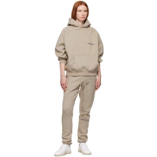 FEAR OF GOD ESSENTIALS TAN SWEATPANTS