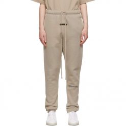 FEAR OF GOD ESSENTIALS TAN SWEATPANTS