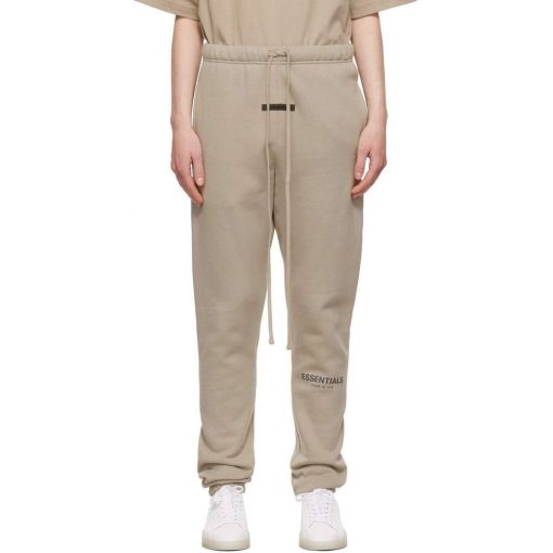 FEAR OF GOD ESSENTIALS TAN SWEATPANTS