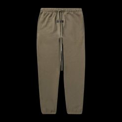 FEAR OF GOD ESSENTIALS WOOD BROWN SWEATPANTS FW22