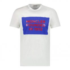 Moncler 1952 Printed TShirt White