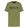 Moncler Graffiti Print TShirt Khaki