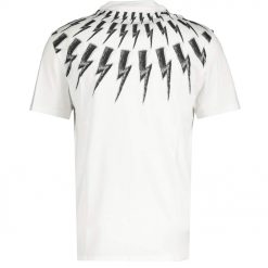 Neil Barrett Thunderbolt TShirt White