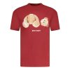 Palm Angels Bear Print TShirt Red