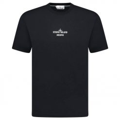 Stone Island Archivo Print TShirt Black