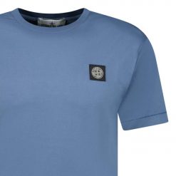 Stone Island Compass Logo TShirt Blue