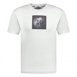 Stone Island Compass Logo TShirt White