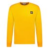 Stone Island Long Sleeve Compass Logo TShirt Orange