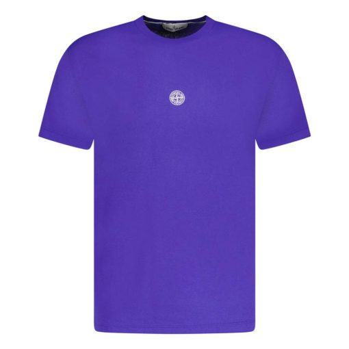 Stone Island Printed Logo TShirt Blue