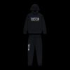 TRAPSTAR CHENILLE DECODED 20 HOODED TRACKSUIT BLACK ICE EDITION