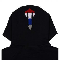 TRAPSTAR CHENILLE DECODED 20 HOODED TRACKSUIT BLACK REVOLUTION