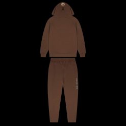 TRAPSTAR CHENILLE DECODED 20 HOODED TRACKSUIT EARTH EDITION