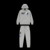 TRAPSTAR CHENILLE DECODED 20 HOODED TRACKSUIT GREY BLUE