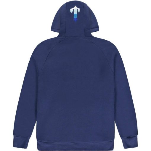 TRAPSTAR CHENILLE DECODED 20 HOODED TRACKSUIT MEDIEVAL BLUE