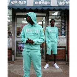 TRAPSTAR CHENILLE DECODED 20 HOODED TRACKSUIT TEAL