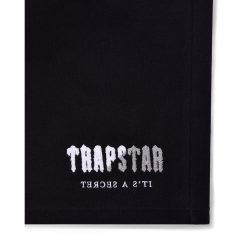 TRAPSTAR CHENILLE DECODED SHORT SET BLACK GREY