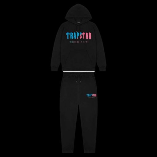 TRAPSTAR DECODED CHENILLE HOODED TRACKSUIT AQUA EDITION