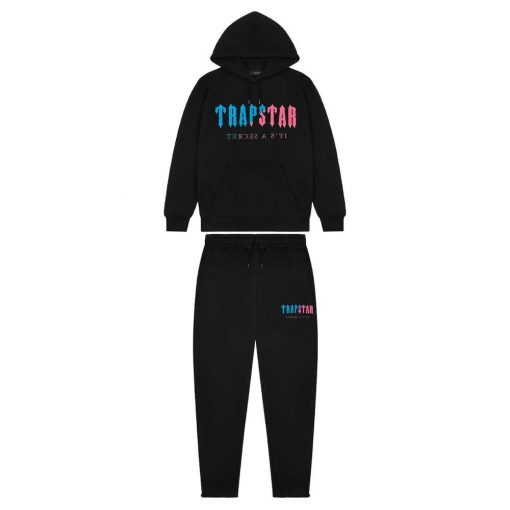 TRAPSTAR DECODED CHENILLE HOODED TRACKSUIT AQUA EDITION